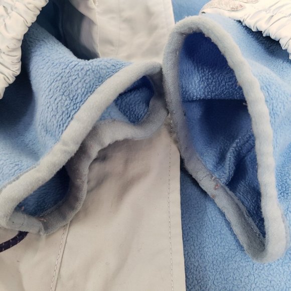 Ll Bean Womens Trail Model Waterproof 3 In 1 Jacket Size XL Blue Hooded Pockets - Picture 15 of 16